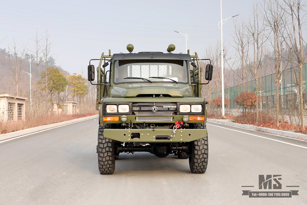 6×6 Dongfeng EQ2082 _170 hp EQ2082 Six-wheel drive Double Glass Off-road Special Truck_240 Transport Vehicle_Export Special Vehicle