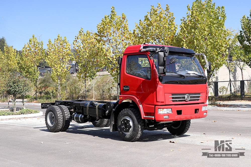 4×2 160HP Small Truck Chassis_Left/Right Hand Micro Truck Chassis Conversion Manufacturer_Dongfeng Export Special Light Truck Chassis