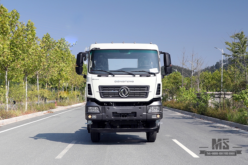 350 HP Six Wheel Drive Heavy Commercial Vehicle Chassis_Dongfeng 6×6 Truck Chassis Modification_Dongfeng Special Vehicle Chassis