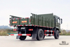 340hp 6*6 Off Road Truck_Dongfeng Flat Head Cargo Truck With Tarpaulin Pole_Six-wheel Drive Export Special Vehicle