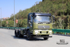 210hp Dongfeng 6*4 Tanker Truck Chassis_Dongfeng 6x4 Off Road Chassis_Flathead One-and-a-half Export Special Vehicle Chassis