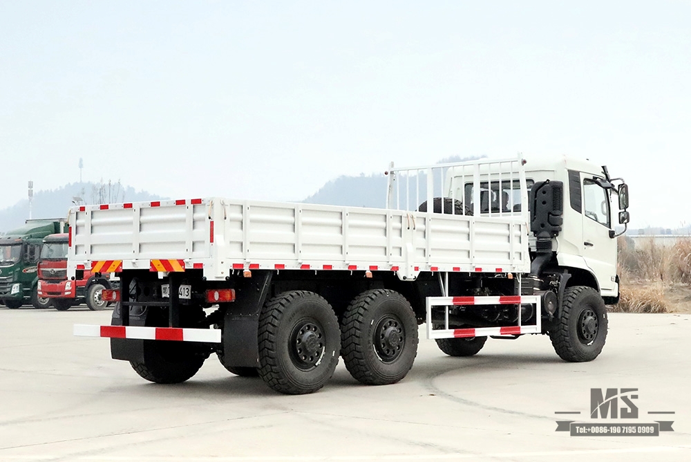 260hp Dongfeng Six wheel Drive Truck_6*6 Flathead Head Truck for Sale 6WD Transport Truck Factory_Dongfeng Export Special Vehicle