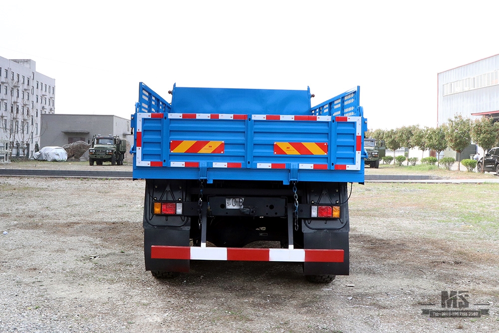 Dongfeng Six wheel Drive Off Road Dump Truck_EQ2100 6×6 210hp Pointed Head Single Row Transportation Truck_All-wheel-Drive Export Special Truck