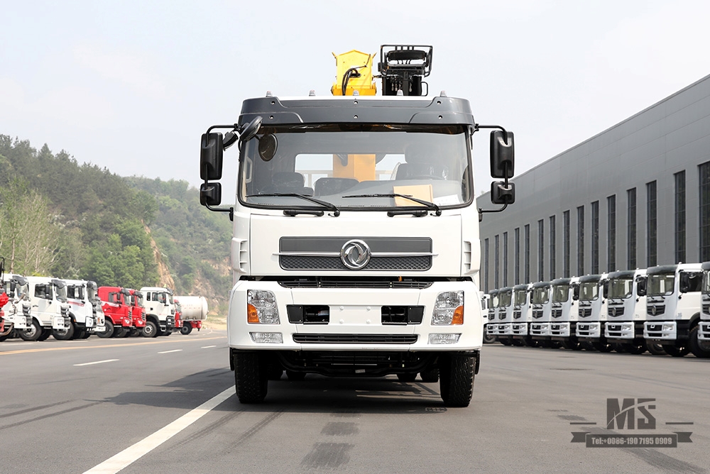 10 Tons Four-section Arm Truck-mounted Crane_SQ10SK3Q Straight Arm Crane Truck-mounted Lifting Transport Truck_ Truck-mounted Crane Modification Manufacturer Dongfeng Vehicle