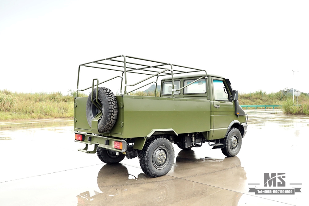 4×4 Iveco Four Wheel Drive Truck Green 4*4 Off Road Iveco Truck Short Head Small Vehicle 4WD Export Special Vehicle Customised Conversion