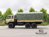 Dongfeng Six wheel Drive Camel Gray EQ2102 Off-road Truck made in china 190 HP Three-axle Camel Gray Cargo Truck With Tarpaulin poles