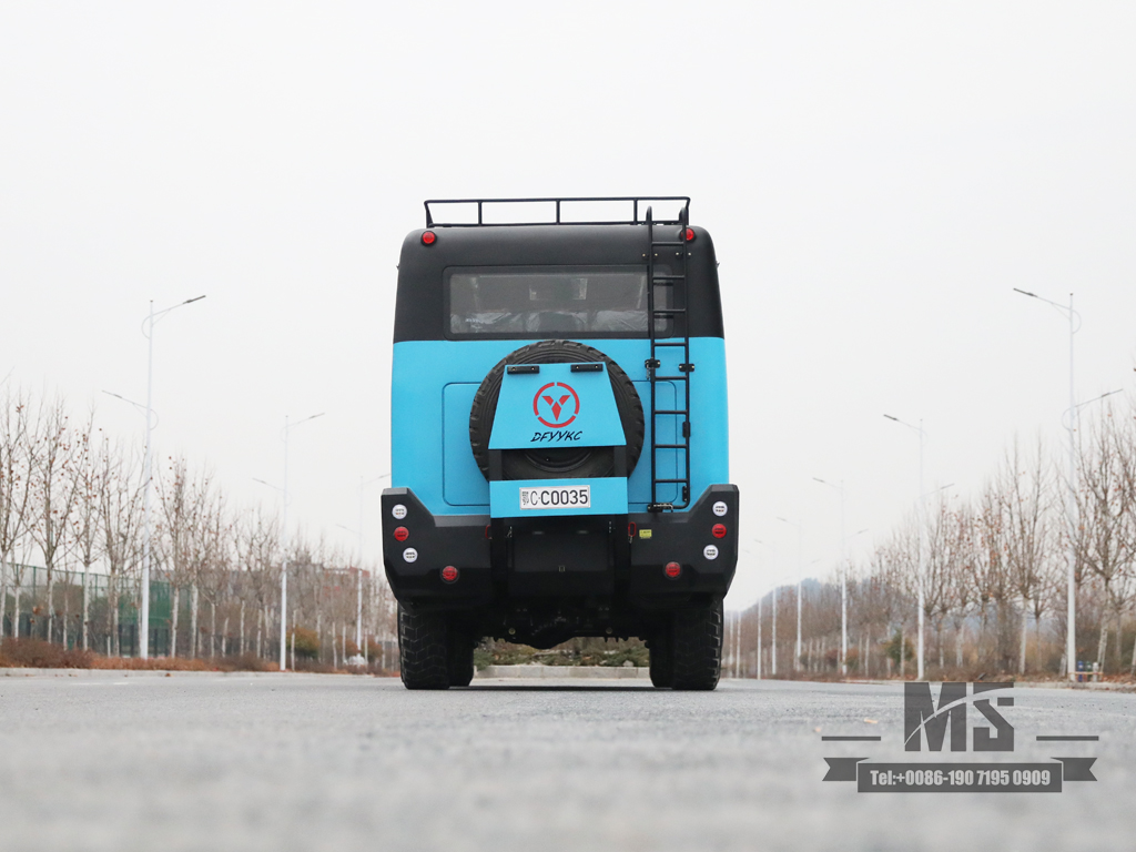 Dongfeng 4WD 21-seater country transport Bus | Desert Off-road Bus | China.