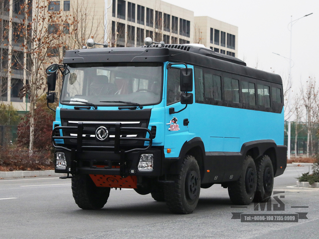 Dongfeng AWD 25 Seater Bus Dongfeng | 6x6 mountainBus Off-road Bus in Mining Areas | Chinese Bus