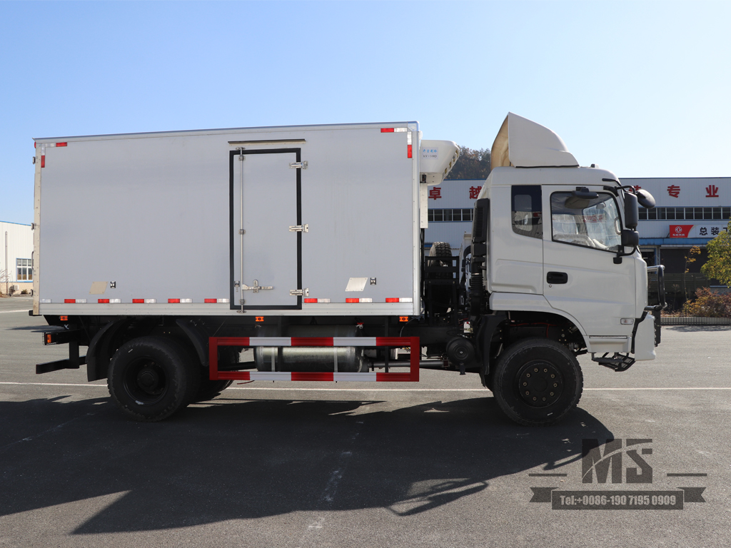 Dongfeng Tianjin four-wheel drive 25m³ refrigerated truck_Made in china_Pickup van.
