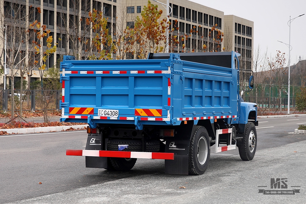 170hp Dongfeng Four-wheel Drive Tipper Truck _Long Head Cab Off-road Dump Truck _4*4 Export Special Purpose Vehicle