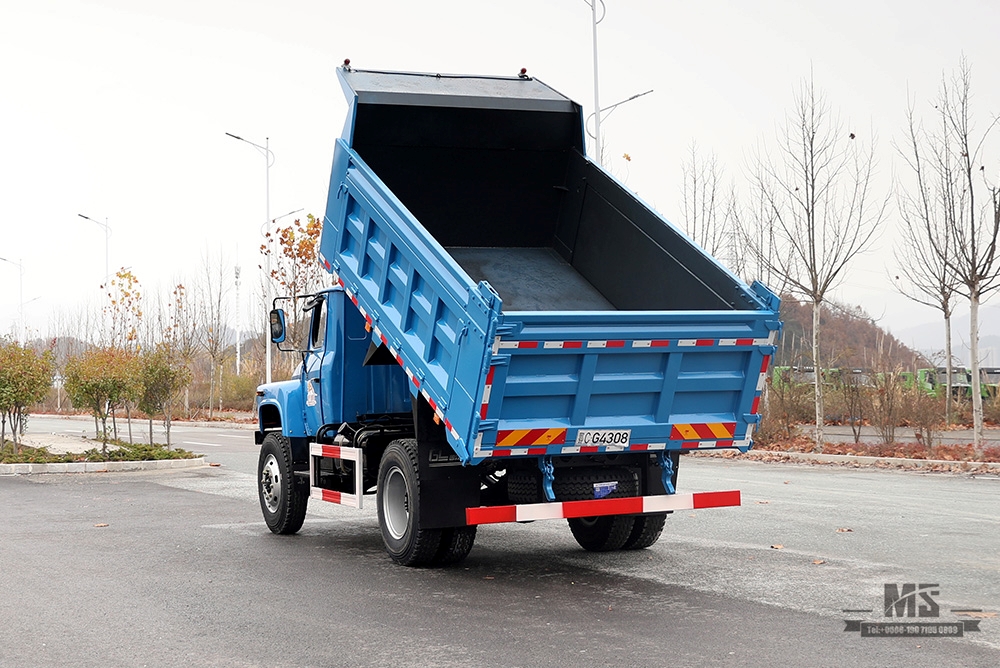 Dongfeng Four-wheel Drive Tipper Truck _4WD 170hp Long Head Cab Off-road Dump Truck _4*4 Export Special Purpose Vehicle