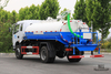 Dongfeng 4*2 Sewage Truck_170HP Sewage Suction Truck Row Half Flathead Sewage Pump Truck Conversion Manufacturer_Export Special Vehicle