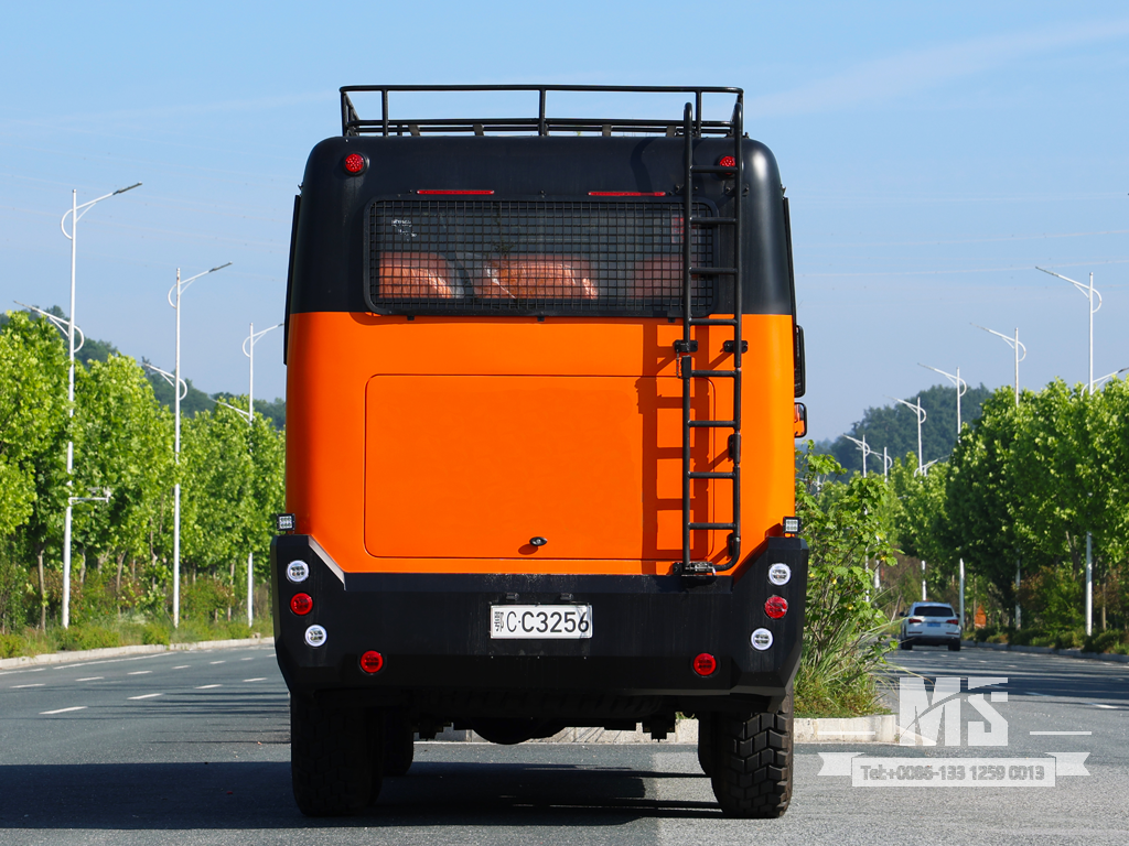 210HP 6x6 Dongfeng Passenger Bus | Off-road All Terrain Special Passenger Vehicle