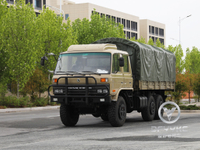 Donggfeng EQ2102N Off-Road Truck – 210HP Double-Row Desert Cargo Vehicle | Export Model | Air Conditioning with Tarpaulin