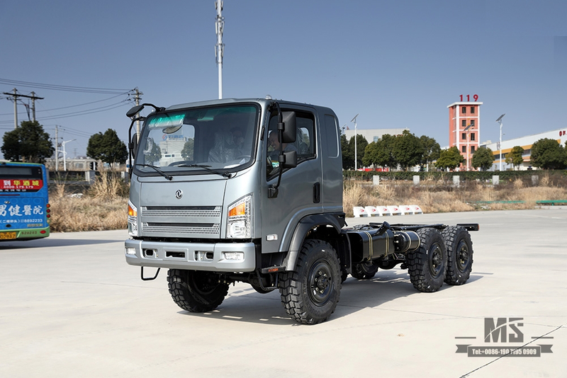 Dongfeng EQ2082 Chassis 6*6 Truck Flathead Chassis Modification_ 6WD Chassis "Bobcat" Six Wheel Drive Chassis Configuration_Export Special Vehicle Chassis Manufacturer