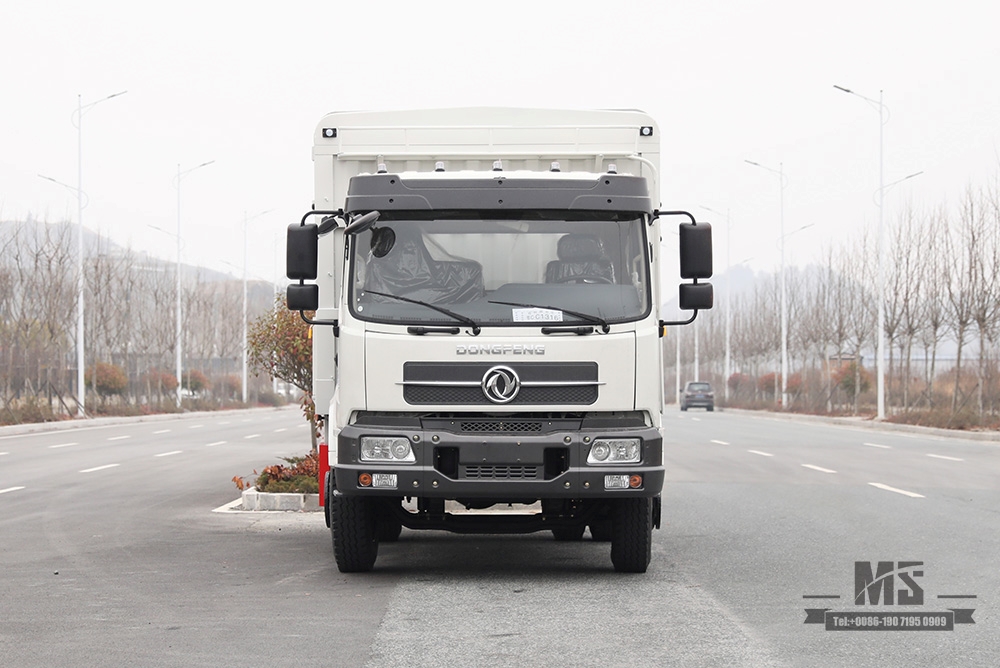 Dongfeng 4*2 Grate Transport Truck _Dongfeng 210 HP Flat Head Commercial Vehicle_Dongfeng Convertible Truck For Sale_Export Special Truck