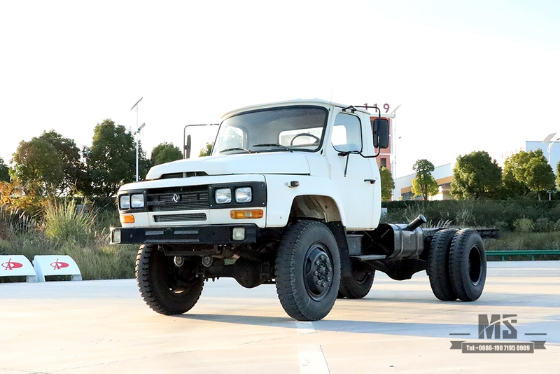 Dongfeng Four Wheel Drive EQ1093 Off-road Truck Chassis_EQ1093 Pointed Export Special Vehicle Chassis_4*4 Dongfeng Truck Chassis Modification Manufacturer