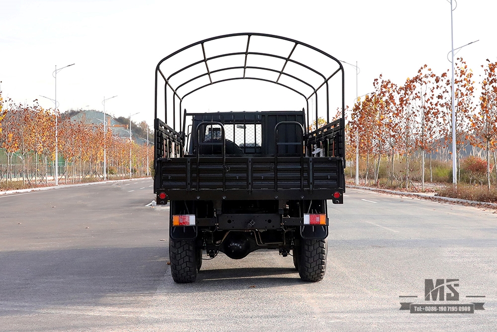 Dongfeng EQ2102 Off-road Three-axle Truck_190 HP Six wheel Drive Black Cargo Vehicle_All-wheel drive EQ2102G Export Special Purpose Vehicle
