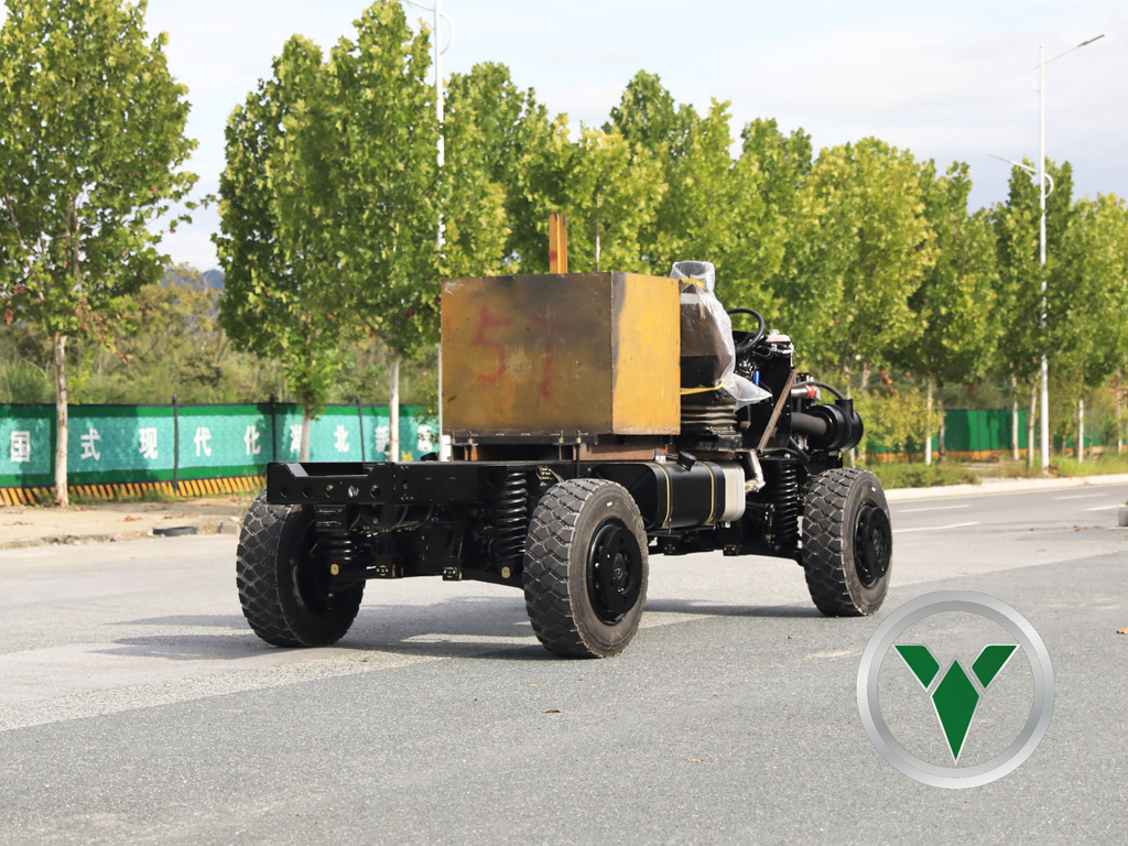 8-Ton 4x4 Chassis with Independent Front Suspection | Unmatched Off-Road Capability & Ride Comfort