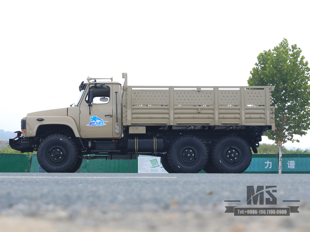 6x6 Dongfeng EQ2082 SingleRow Cab Trucks 6WD Off-roacCargo Truck 
