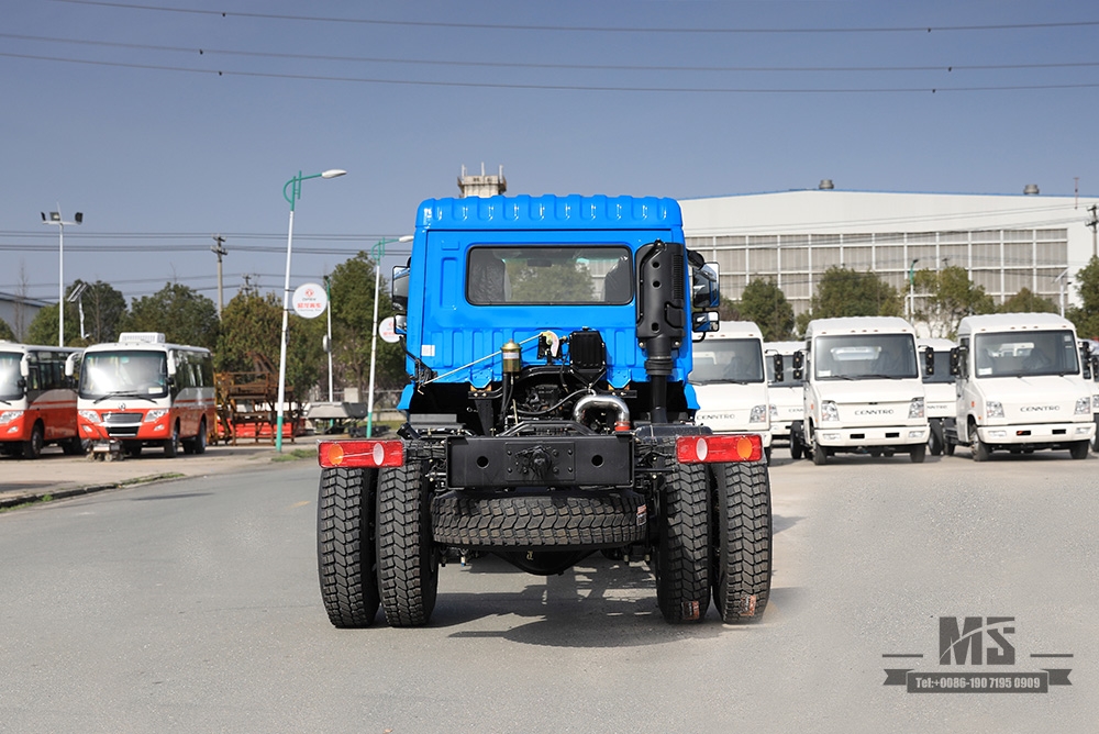 Dongfeng 4*2 Truck Chassis _ 210 HP One and a half Row Cab Truck Chassis Commercial Vehicle_Dongfeng 4*2 Truck Chassis For Sale_Export Special Truck Chassis