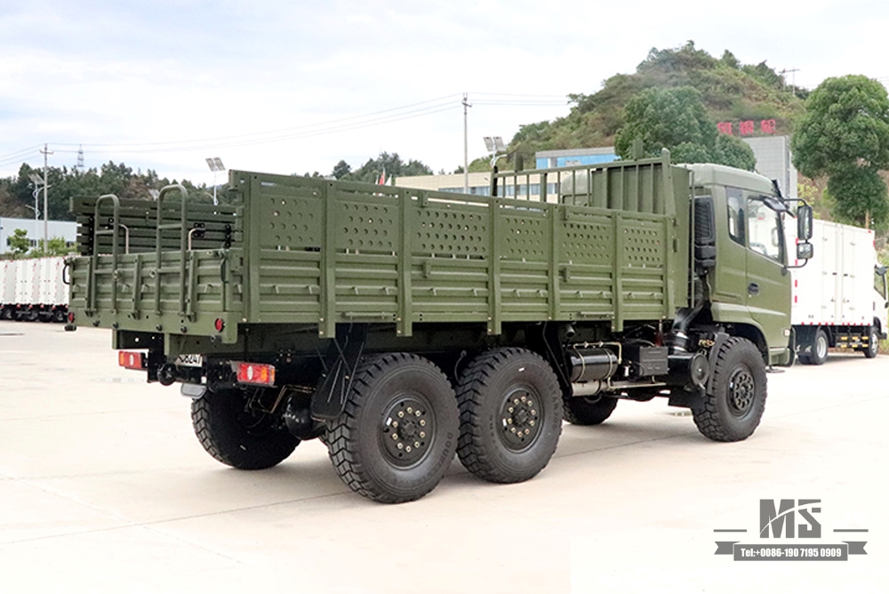 190hp Six wheel Drive Dongfeng Off Road Truck _ 6×6 Dongfeng Flat Head One and a Half Row Cargo Truck Vehicle AWD 6*6 Export Special Vehicle