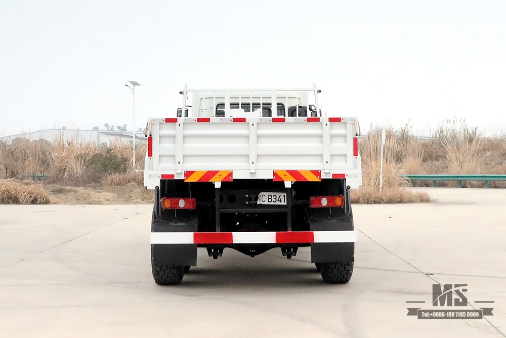 260hp Dongfeng Six wheel Drive Truck_6*6 Flathead Head Truck for Sale 6WD Transport Truck Factory_Dongfeng Export Special Vehicle