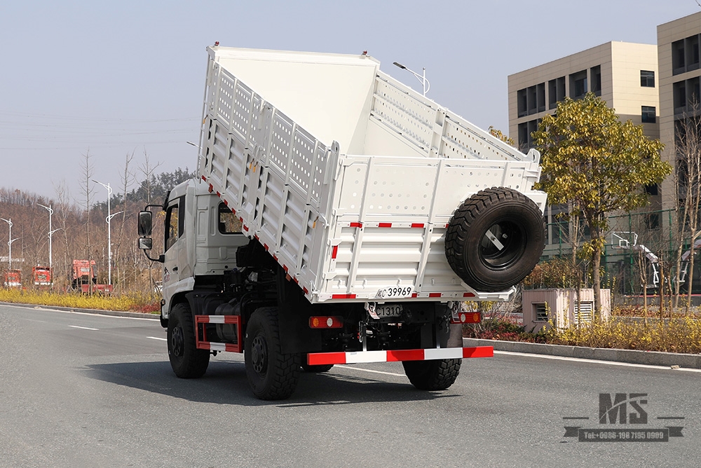 Dongfeng Four Wheel Drive 13T Dump truck_210hp 4x4 Mining Tipper Truck container height off-road truck_Two-axle Export Special Purpose Vehicle