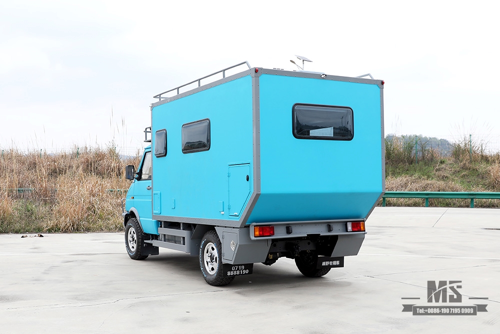 Iveco RV Four Wheel Drive Mobile Office Vehicle_4WD Off-road Touring Caravan For Sale_4*4 Outdoor Office Customised RV Export Special Vehicle 