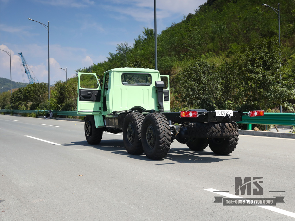 6x6 Dongfeng 2.5 ton pointed off-road vehicle chassis6×6 Dongfeng 2.5T Tip head Off-Road Chassis| Hero truck | China.