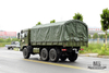 Dongfeng Six wheel Drive Truck for Sale_6*6 Army Green Flathead Head Truck Manufacturer_Dongfeng 6WD Export Special Vehicle