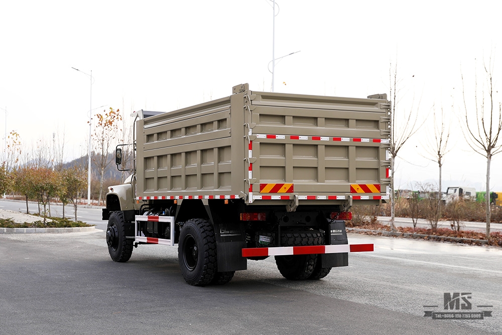 240hp Dongfeng Four-wheel Drive Tipper Truck _Long Head Cab Off-road Dump Truck _4*4 Customised Export Special Purpose Vehicle