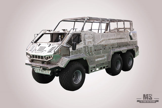 6×6 Automatic Desert Tourist Vehicle_High-end 6WD Bigfoot Manufacturer With sunshade_Customized Off-road Surfing Vehicle for Export