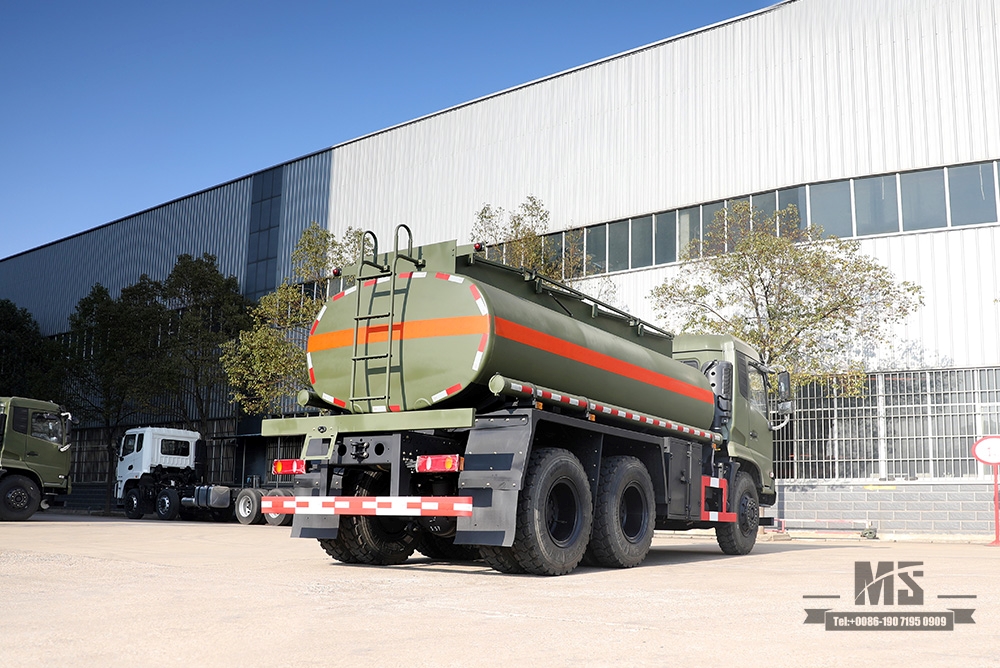 6*4 10m³ Feul Tanker 210hp Dongfeng Tanker Truck_Cab Oil Tanker_6×4 Tanker Lorry Export Special Vehicle for Sale