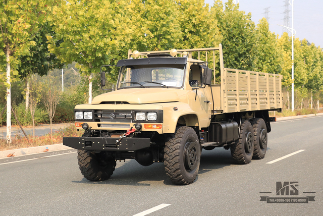 190hp Dongfeng 6×6 EQ2100 Truck_6*6 Pointed Head Truck Six wheel Drive Off Road Truck_Export Special Vehicle