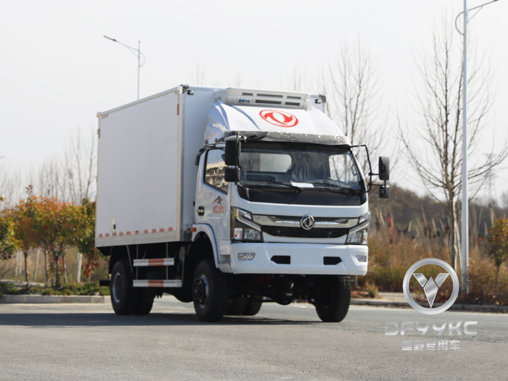 Four-wheel Drive 15 Cubic Meter Refrigerated Truck | Cold Chain Transport Truck | Meat Refrigeration Truck | Fresh-keeping Truck |