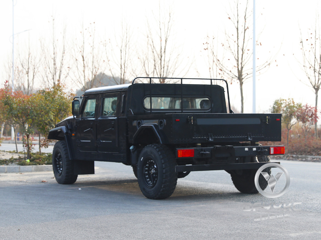 195Hp 6Tons of GVW Dongfeng 4x4 Off-road All-terrain Mengshi Jeep_Cummins Engine Patrol Troops Military Armored Escort | China 