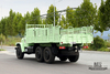 Dongfeng Six Wheel Drive EQ2100 Off Road Truck_190hp Dongfeng 6×6 3.5T Three Axle Single Row Pointed Head Truck with Tarpaulin Pole _Export Special Purpose Vehicle 