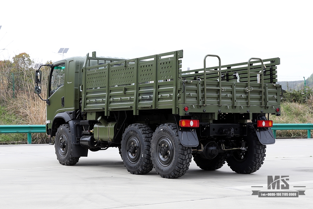 EQ240 Dongfeng 6WD Off-road Truck_All-Wheel Drive EQ2082 Diesel Cargo Truck Manufacturer Factory_Dongfeng 6x6 Flathead Civilian Off-road Truck for Sale_Export Special Vehicle