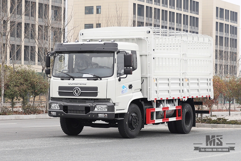 Dongfeng 4*2 Grate Transport Truck _Dongfeng 210 HP Flat Head Commercial Vehicle_Dongfeng Convertible Truck For Sale_Export Special Truck