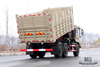 6×6 Camel Grey Dongfeng Six Wheel Drive Dump Truck_Flat Head Cargo Box Baffle Heightened Tipper Truck Conversion Factory_Export Special Vehicle