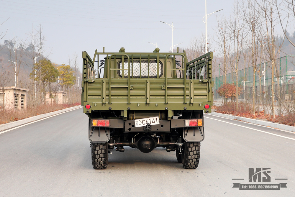 6×6 Dongfeng EQ2082 _170 hp EQ2082 Six-wheel drive Double Glass Off-road Special Truck_240 Transport Vehicle_Export Special Vehicle
