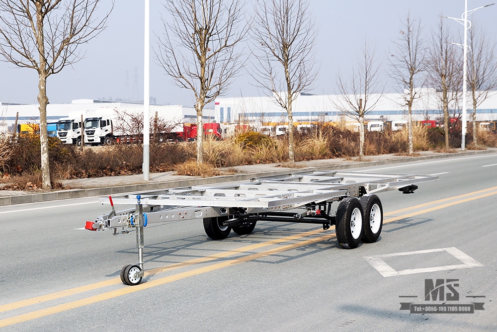 3T Dongfeng Trailer Chassis_Caravan Trailer Chassiss For Sale Chassiss Manufacturer Factory Export Special Trailer Chassis