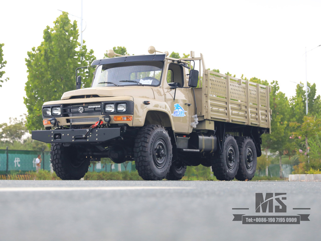 6x6 Dongfeng EQ2082 SingleRow Cab Trucks 6WD Off-roacCargo Truck 
