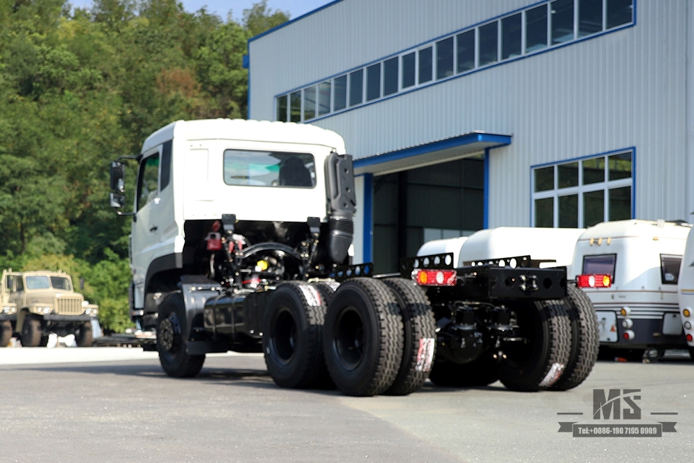 280 HP Heavy Commercial Vehicle Chassis_Dongfeng 6×4 Dump Truck Chassis Modification_Dongfeng Off-road Three-axle Front 5T Rear Double 10T Special Vehicle