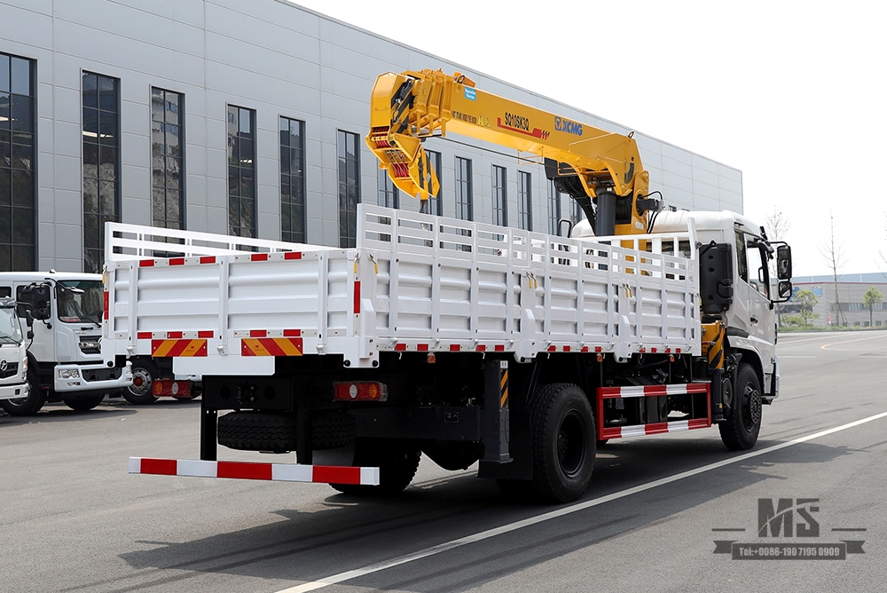 10 Tons Four-section Arm Truck-mounted Crane_SQ10SK3Q Straight Arm Crane Truck-mounted Lifting Transport Truck_ Truck-mounted Crane Modification Manufacturer Dongfeng Vehicle