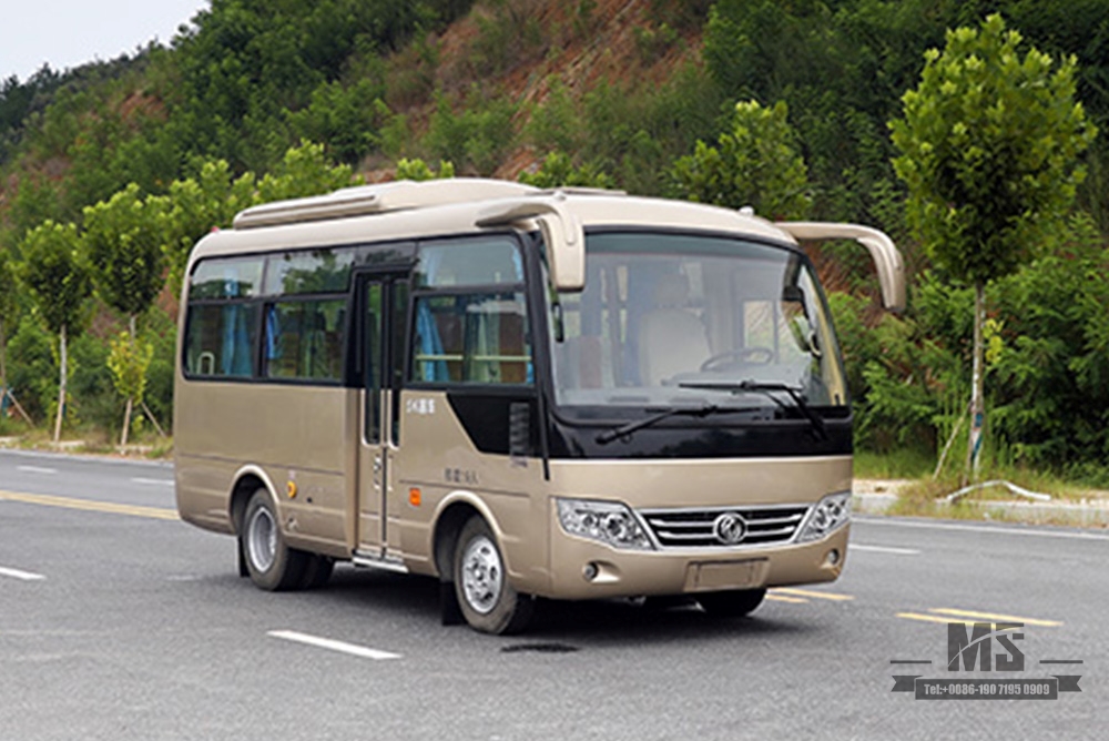 6m Single-axle Village Bus_Dongfeng 19-seater Medium-sized Bus_Export 115hp Countryside Bus