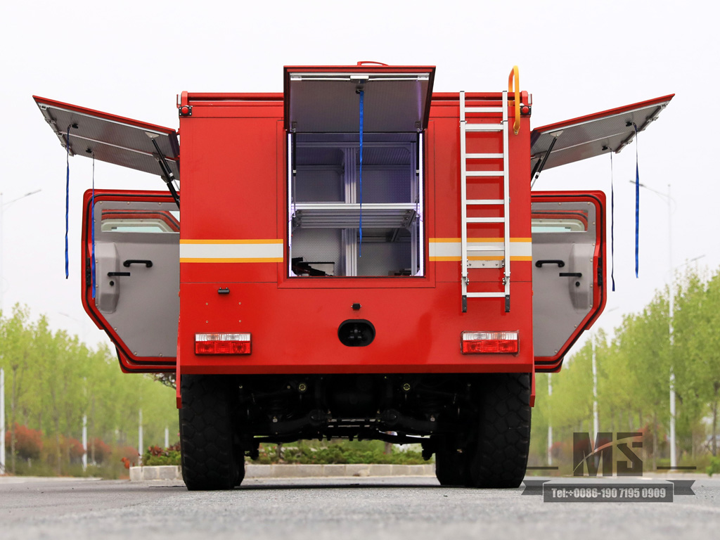 Dongfeng 6×6 Protective Armored Vehicle | Six-wheel Drive EQ5096 Double Row 300hp Protective Emergency Rescue Vehicle