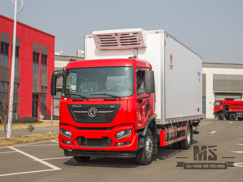 Dongfeng Tianjin KR F-class refrigerated trucks | fresh frozen transport trucks | cold chain trucks | seafood transport trucks