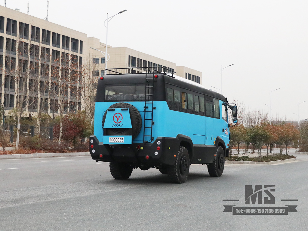 Dongfeng 4WD 21-seater country transport Bus | Desert Off-road Bus | China.